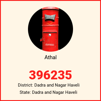 Athal pin code, district Dadra and Nagar Haveli in Dadra and Nagar Haveli