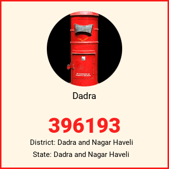 Dadra pin code, district Dadra and Nagar Haveli in Dadra and Nagar Haveli