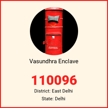 Vasundhra Enclave pin code, district East Delhi in Delhi