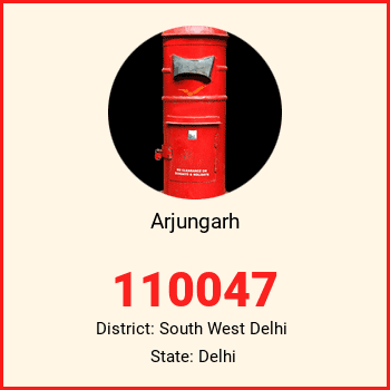 Arjungarh pin code, district South West Delhi in Delhi