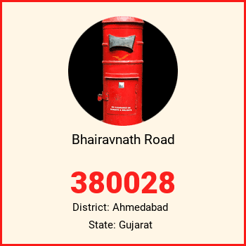 Bhairavnath Road pin code, district Ahmedabad in Gujarat