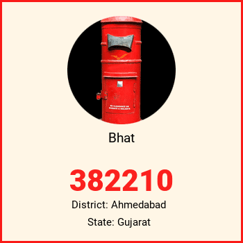 Bhat pin code, district Ahmedabad in Gujarat