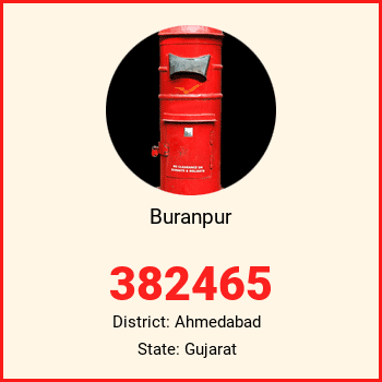 Buranpur pin code, district Ahmedabad in Gujarat