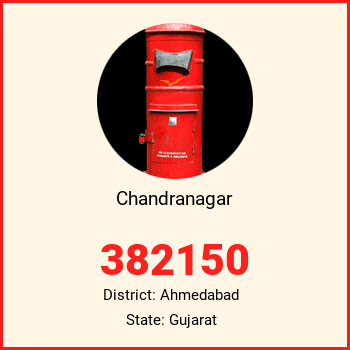 Chandranagar pin code, district Ahmedabad in Gujarat