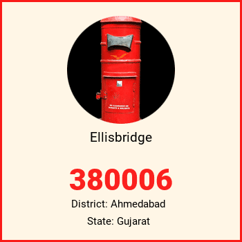 Ellisbridge pin code, district Ahmedabad in Gujarat