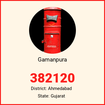 Gamanpura pin code, district Ahmedabad in Gujarat