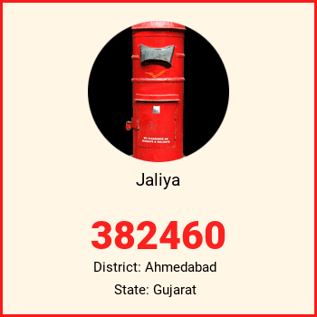 Jaliya pin code, district Ahmedabad in Gujarat