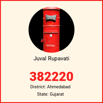 Juval Rupavati pin code, district Ahmedabad in Gujarat