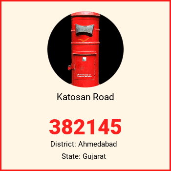 Katosan Road pin code, district Ahmedabad in Gujarat