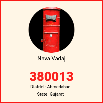 Nava Vadaj pin code, district Ahmedabad in Gujarat