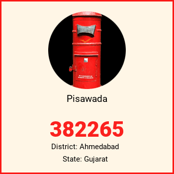Pisawada pin code, district Ahmedabad in Gujarat