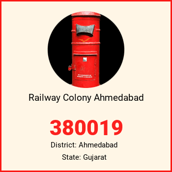 Railway Colony Ahmedabad pin code, district Ahmedabad in Gujarat