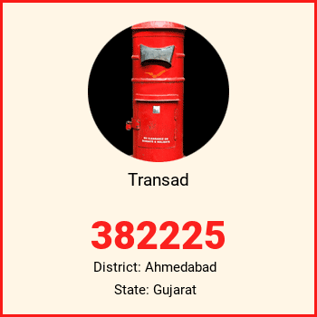Transad pin code, district Ahmedabad in Gujarat