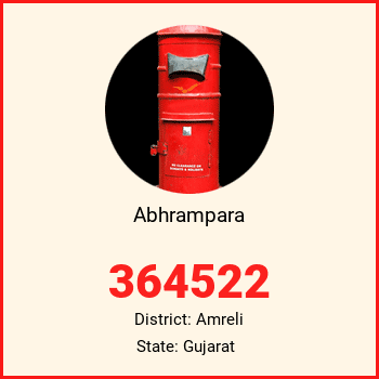 Abhrampara pin code, district Amreli in Gujarat