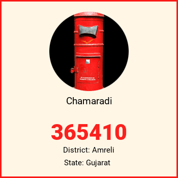 Chamaradi pin code, district Amreli in Gujarat