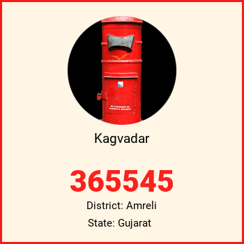Kagvadar pin code, district Amreli in Gujarat