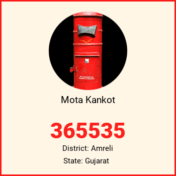 Mota Kankot pin code, district Amreli in Gujarat