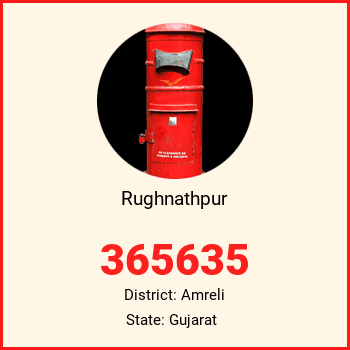 Rughnathpur pin code, district Amreli in Gujarat