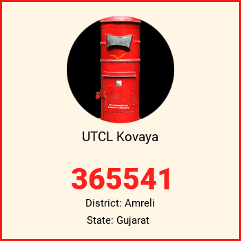 UTCL Kovaya pin code, district Amreli in Gujarat