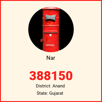 Nar pin code, district Anand in Gujarat