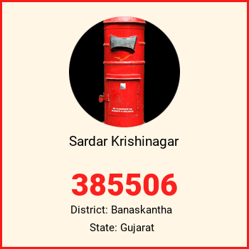 Sardar Krishinagar pin code, district Banaskantha in Gujarat