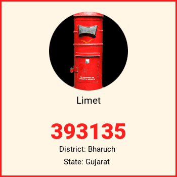 Limet pin code, district Bharuch in Gujarat