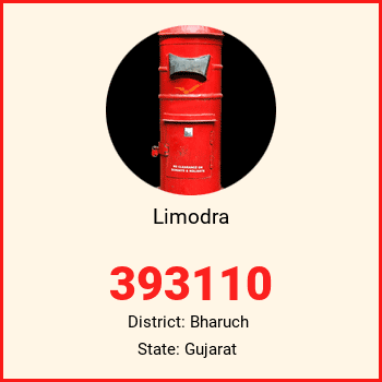 Limodra pin code, district Bharuch in Gujarat