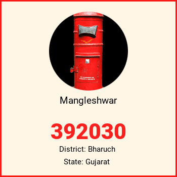 Mangleshwar pin code, district Bharuch in Gujarat