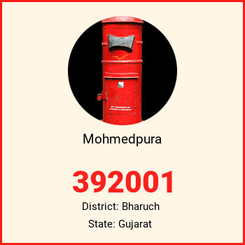 Mohmedpura pin code, district Bharuch in Gujarat
