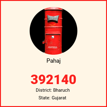 Pahaj pin code, district Bharuch in Gujarat
