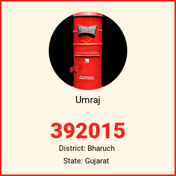 Umraj pin code, district Bharuch in Gujarat