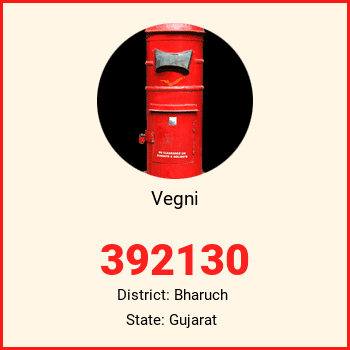 Vegni pin code, district Bharuch in Gujarat