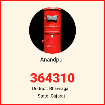 Anandpur pin code, district Bhavnagar in Gujarat