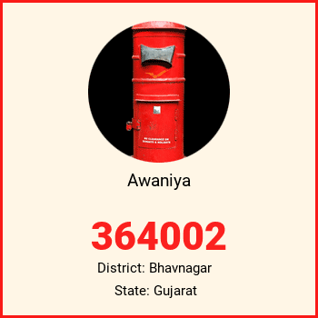 Awaniya pin code, district Bhavnagar in Gujarat