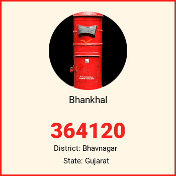 Bhankhal pin code, district Bhavnagar in Gujarat