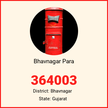 Bhavnagar Para pin code, district Bhavnagar in Gujarat