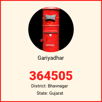 Gariyadhar pin code, district Bhavnagar in Gujarat