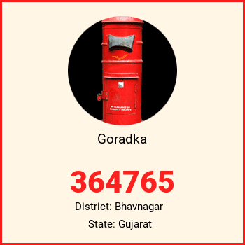 Goradka pin code, district Bhavnagar in Gujarat