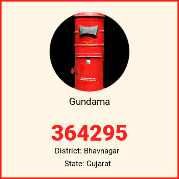 Gundarna pin code, district Bhavnagar in Gujarat