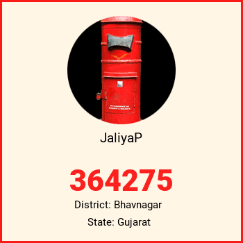 JaliyaP pin code, district Bhavnagar in Gujarat