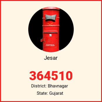 Jesar pin code, district Bhavnagar in Gujarat