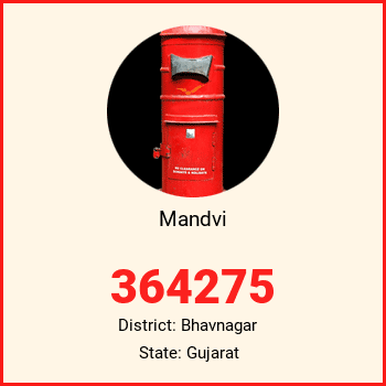 Mandvi pin code, district Bhavnagar in Gujarat