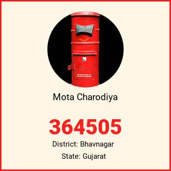 Mota Charodiya pin code, district Bhavnagar in Gujarat