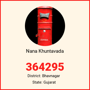 Nana Khuntavada pin code, district Bhavnagar in Gujarat