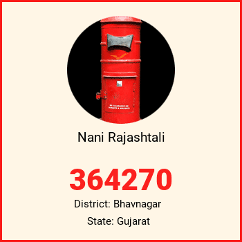 Nani Rajashtali pin code, district Bhavnagar in Gujarat