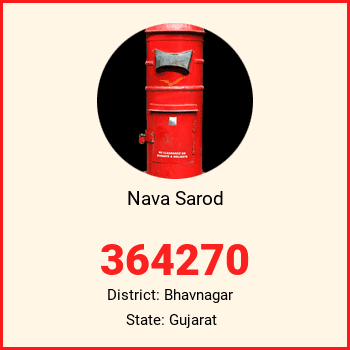 Nava Sarod pin code, district Bhavnagar in Gujarat
