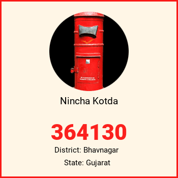 Nincha Kotda pin code, district Bhavnagar in Gujarat