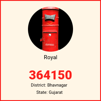 Royal pin code, district Bhavnagar in Gujarat