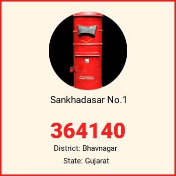 Sankhadasar No.1 pin code, district Bhavnagar in Gujarat