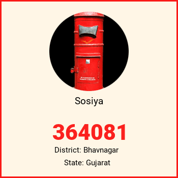 Sosiya pin code, district Bhavnagar in Gujarat